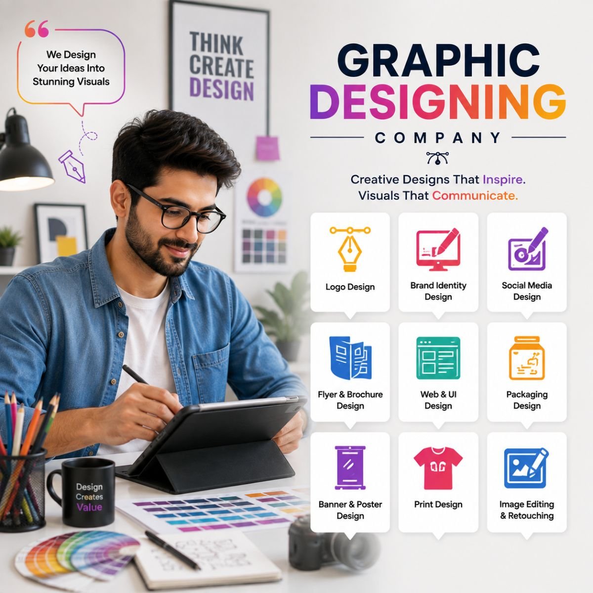 graphic designing company in india