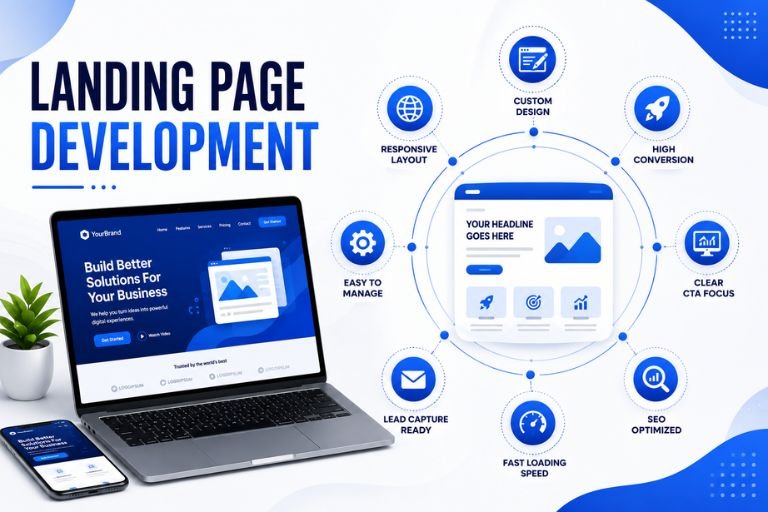 landing page development services