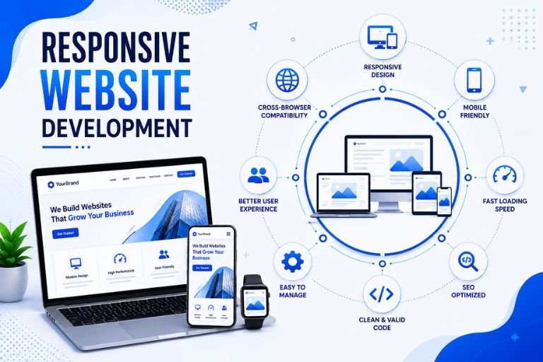 responsive website development services