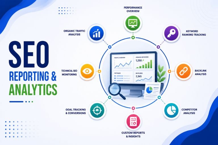 SEO reporting and analytics