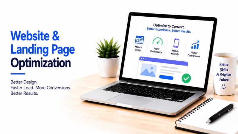 website landing page optimization